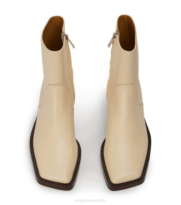 Stiefeletten| de Tony Bianco Frauen Prinz-Stiefeletten Ecru Venedig 4624548